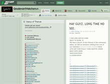 Tablet Screenshot of goodenartwatchers.deviantart.com