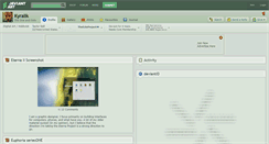 Desktop Screenshot of kyralik.deviantart.com