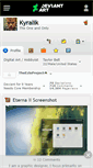 Mobile Screenshot of kyralik.deviantart.com