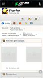 Mobile Screenshot of fiyerfox.deviantart.com