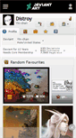 Mobile Screenshot of distroy.deviantart.com