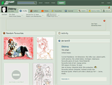 Tablet Screenshot of distroy.deviantart.com