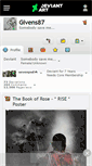Mobile Screenshot of givens87.deviantart.com