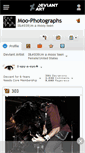 Mobile Screenshot of moo-photographs.deviantart.com