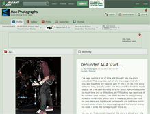 Tablet Screenshot of moo-photographs.deviantart.com