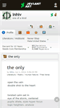 Mobile Screenshot of lnhiv.deviantart.com