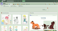 Desktop Screenshot of p1p2.deviantart.com