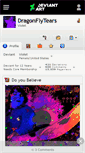 Mobile Screenshot of dragonflytears.deviantart.com