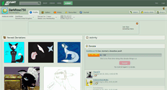 Desktop Screenshot of darkrose750.deviantart.com