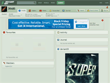Tablet Screenshot of 3rabs.deviantart.com