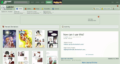 Desktop Screenshot of lolichri.deviantart.com