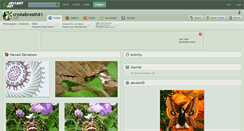 Desktop Screenshot of crystalbreath81.deviantart.com