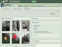 Tablet Screenshot of hardcore3.deviantart.com