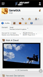 Mobile Screenshot of genetick.deviantart.com