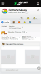 Mobile Screenshot of demonedaway.deviantart.com