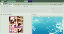 Desktop Screenshot of luzbella.deviantart.com