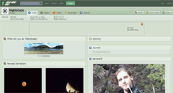 Desktop Screenshot of nightsgaze.deviantart.com