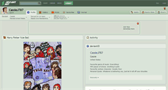 Desktop Screenshot of cassiej787.deviantart.com