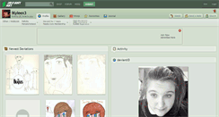 Desktop Screenshot of ikyleex3.deviantart.com