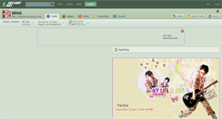 Desktop Screenshot of biiwii.deviantart.com
