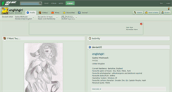 Desktop Screenshot of englishgirl.deviantart.com