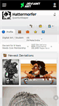 Mobile Screenshot of mattermorfer.deviantart.com