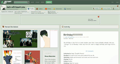 Desktop Screenshot of jack-will-haunt-you.deviantart.com