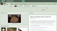 Desktop Screenshot of illahie.deviantart.com