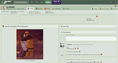 Desktop Screenshot of ly-metall.deviantart.com