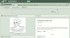 Desktop Screenshot of faeriedreamer.deviantart.com