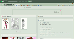 Desktop Screenshot of me-madasahatter.deviantart.com