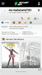 Mobile Screenshot of me-madasahatter.deviantart.com