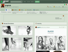 Tablet Screenshot of jorgeluis.deviantart.com