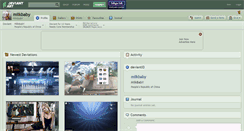 Desktop Screenshot of milkbaby.deviantart.com