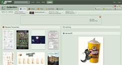 Desktop Screenshot of goldenfern.deviantart.com