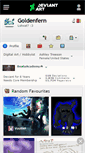 Mobile Screenshot of goldenfern.deviantart.com