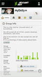 Mobile Screenshot of mydolly.deviantart.com