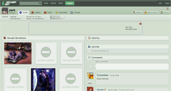 Desktop Screenshot of pack.deviantart.com