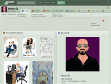 Tablet Screenshot of masterss.deviantart.com