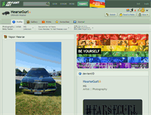 Tablet Screenshot of hearsegurl.deviantart.com