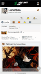 Mobile Screenshot of lunatikaa.deviantart.com