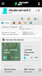 Mobile Screenshot of hecate-servant-2.deviantart.com