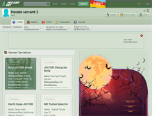 Tablet Screenshot of hecate-servant-2.deviantart.com