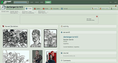 Desktop Screenshot of damiangarcia1602.deviantart.com
