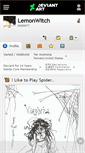 Mobile Screenshot of lemonwitch.deviantart.com