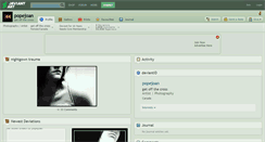 Desktop Screenshot of popejoan.deviantart.com