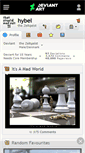 Mobile Screenshot of hybel.deviantart.com