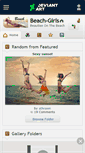 Mobile Screenshot of beach-girls.deviantart.com