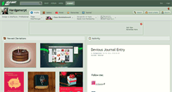 Desktop Screenshot of hardgamerpt.deviantart.com
