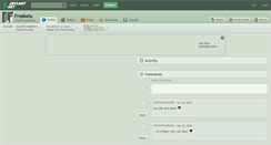 Desktop Screenshot of froskelu.deviantart.com